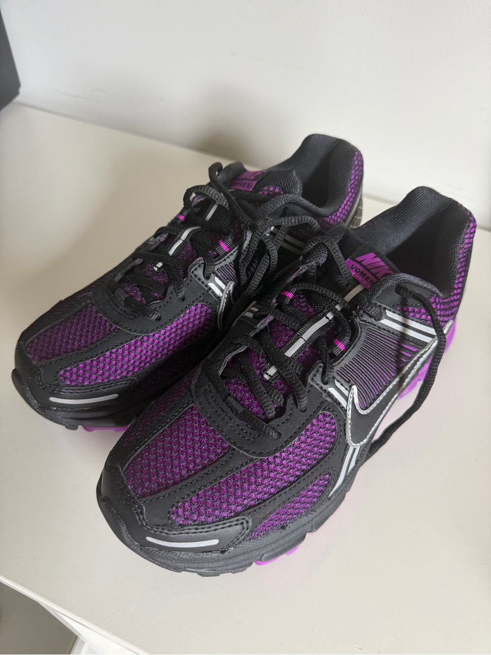 Nike Zoom Vomero Men’s Purple and Black Running Sneakers